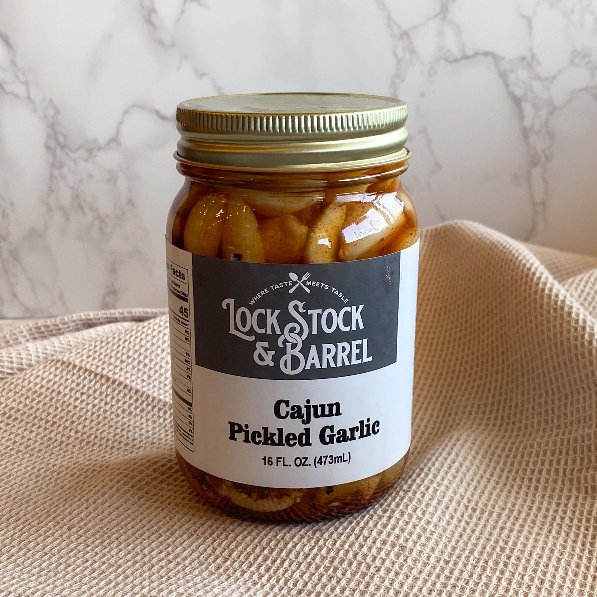 Cajun Pickled Garlic