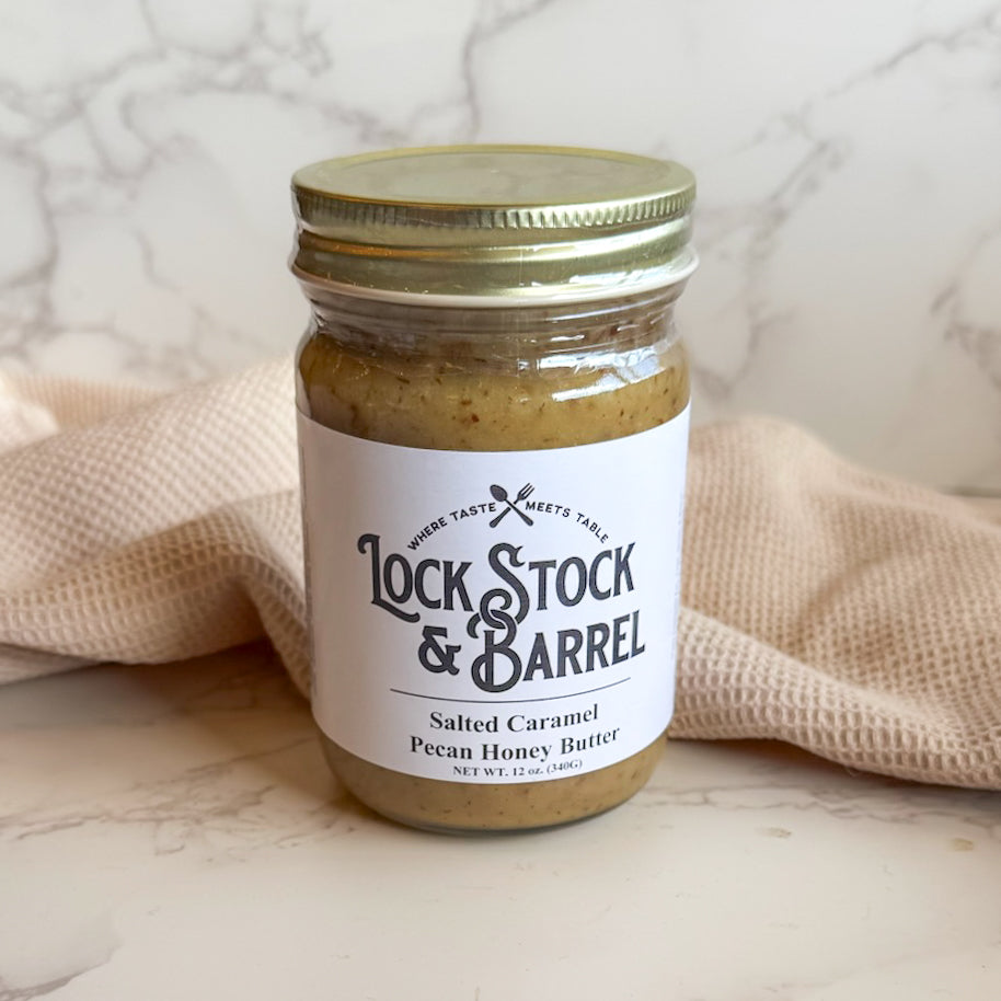 Salted Caramel Pecan Butter