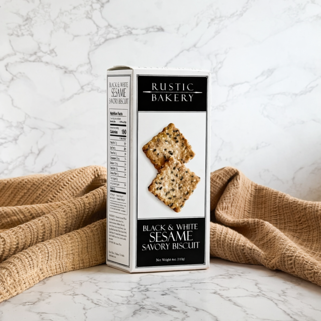 Black & White Sesame Biscuits