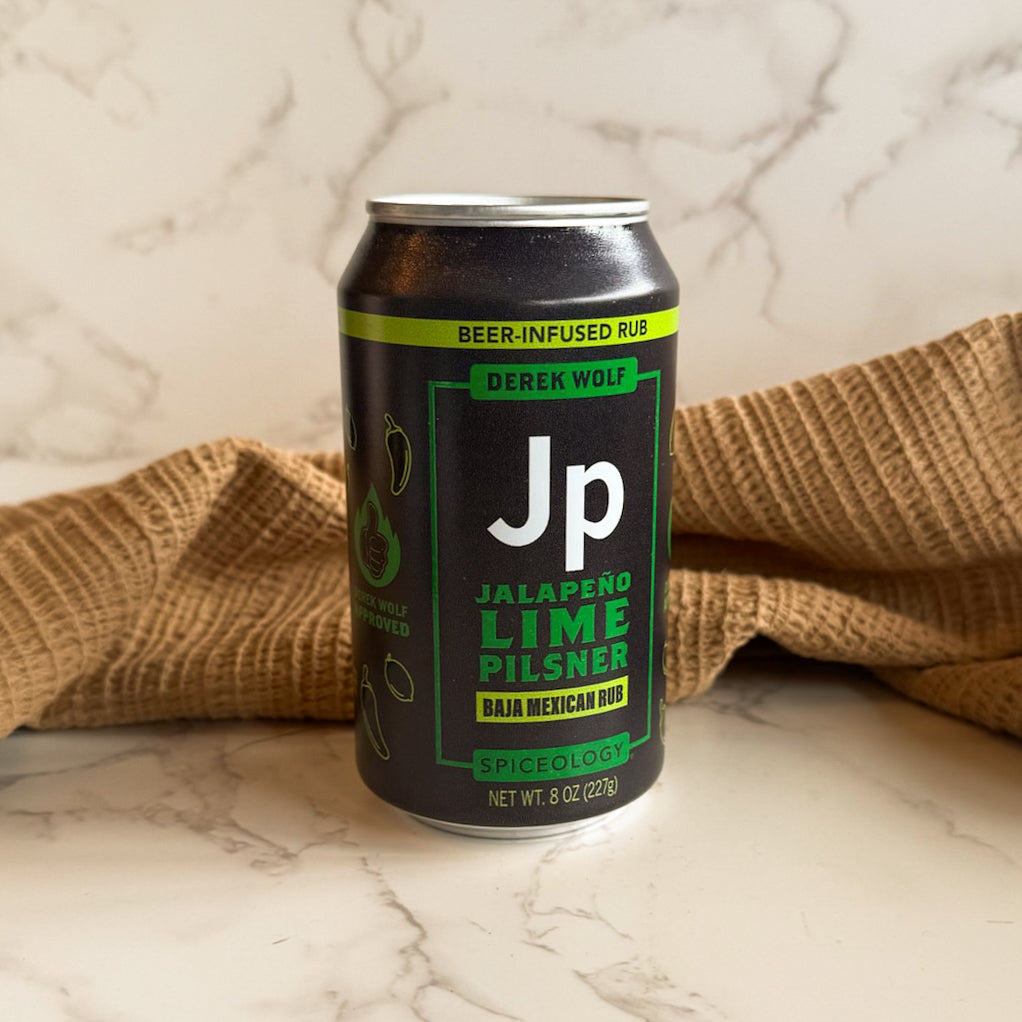 Jalapeno Lime Pilsner Rub Beer Can