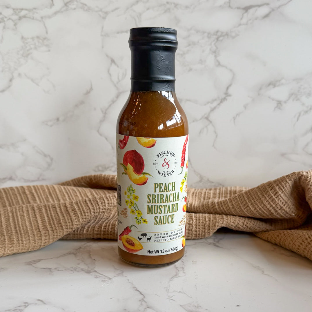 Peach Sriracha Mustard Sauce