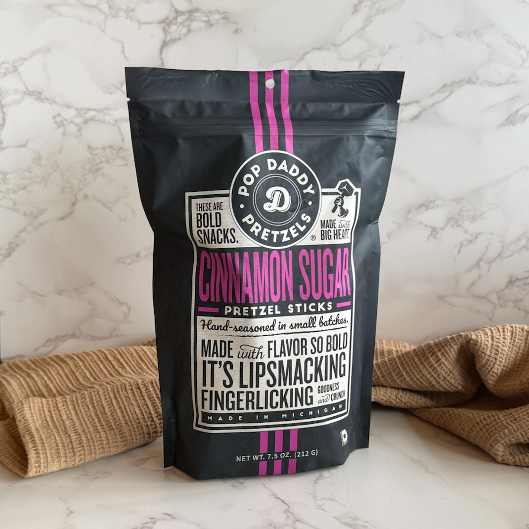 Cinnamon Sugar Pretzel Sticks