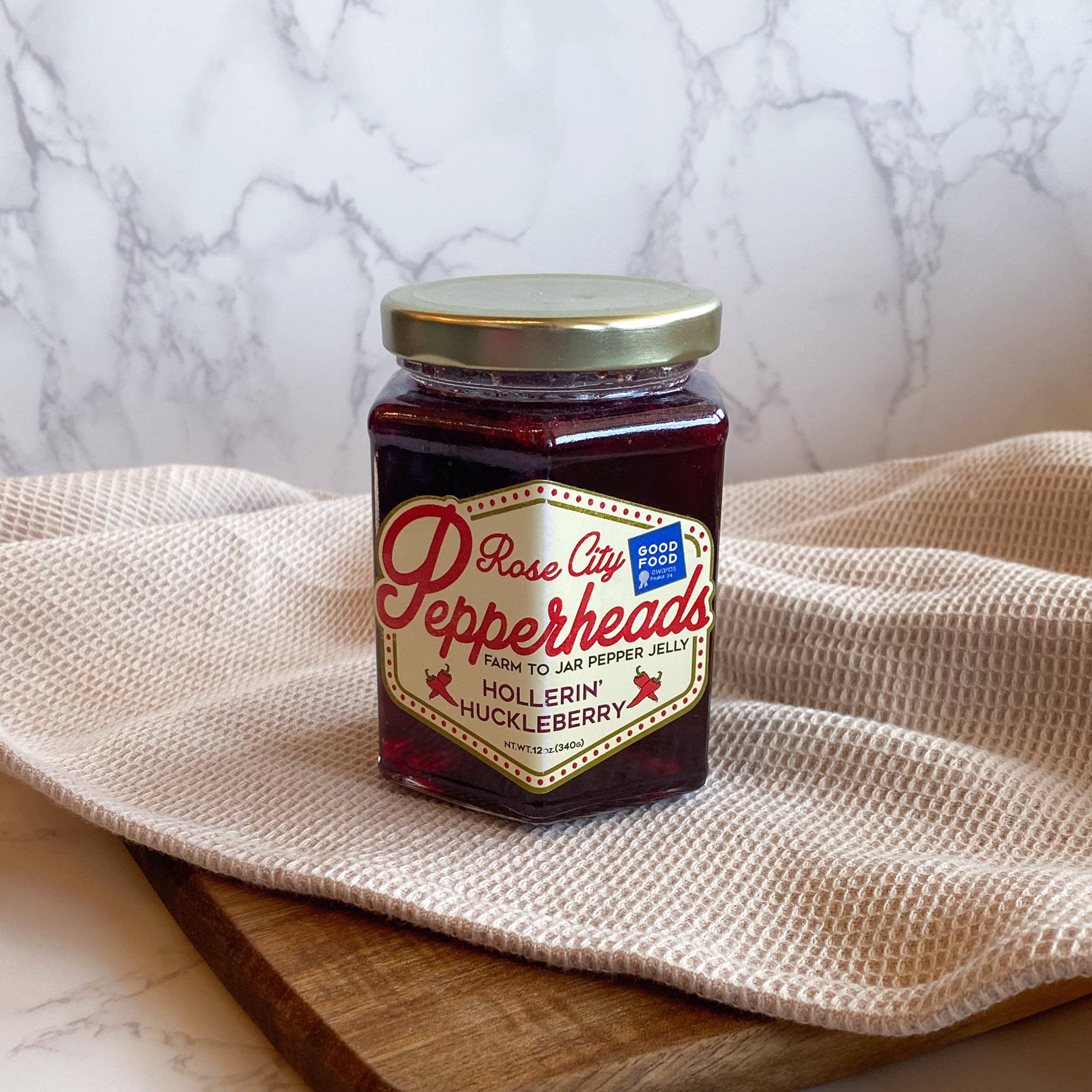 Hollerin' Huckleberry Pepper Jelly