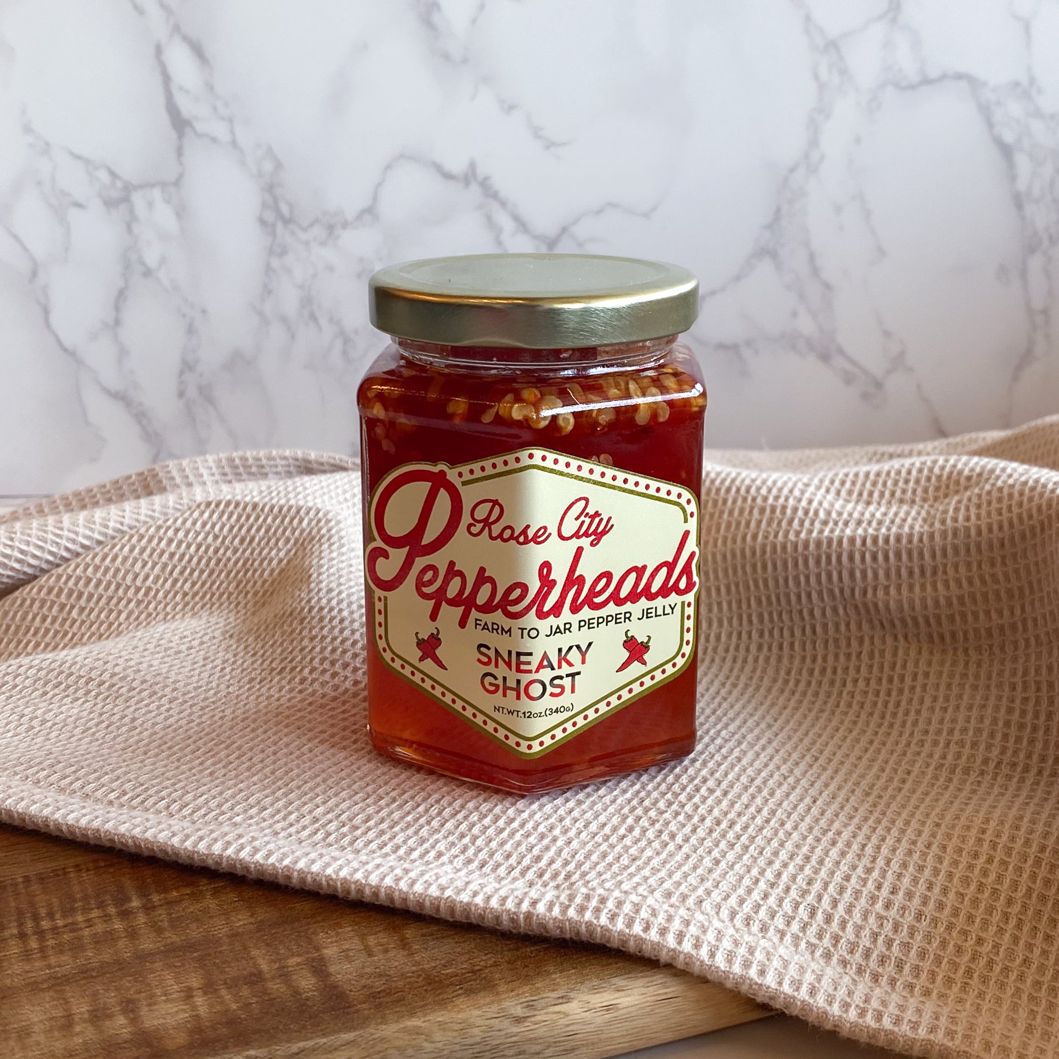Sneaky Ghost Pepper Jelly