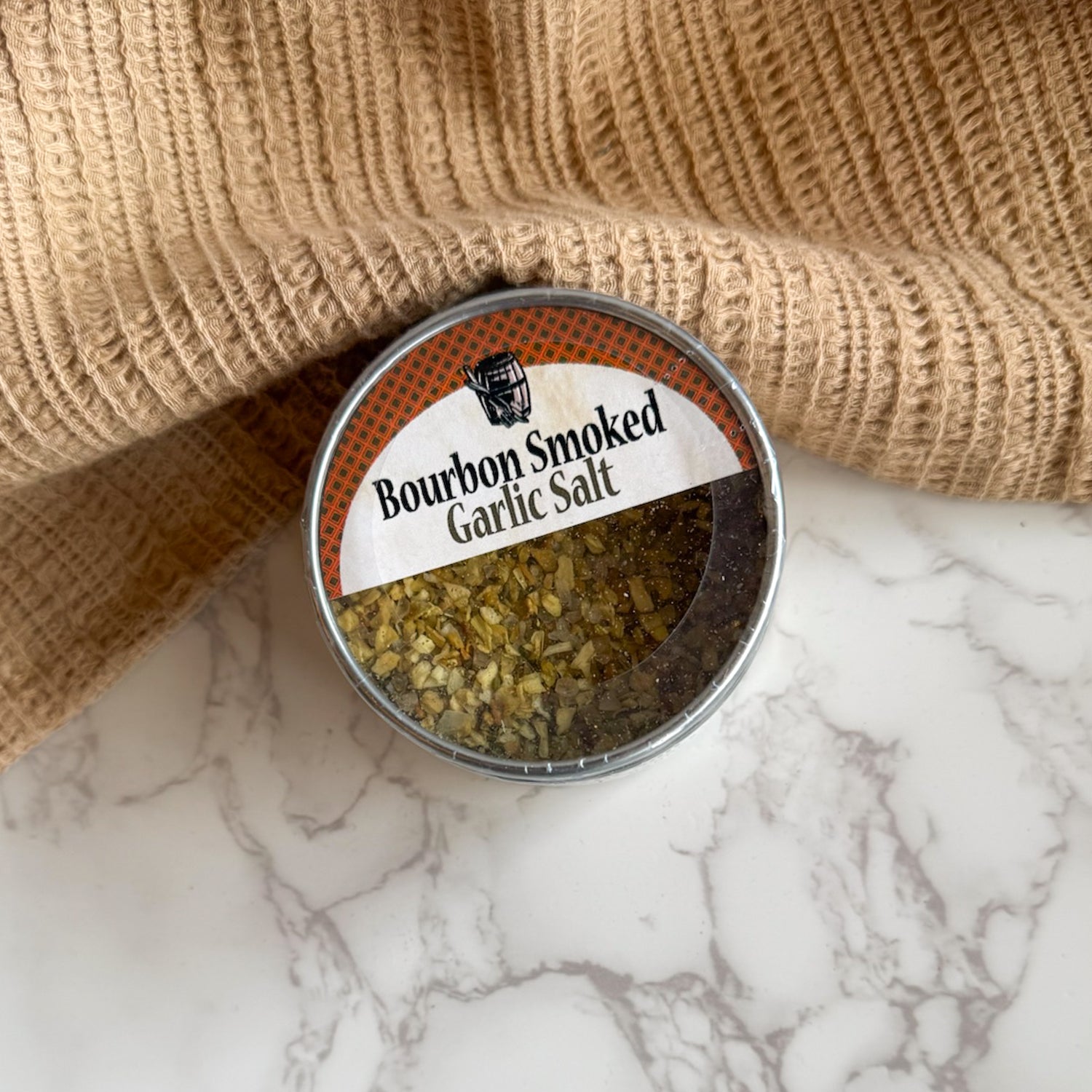 Bourbon Smoked Garlic Salt