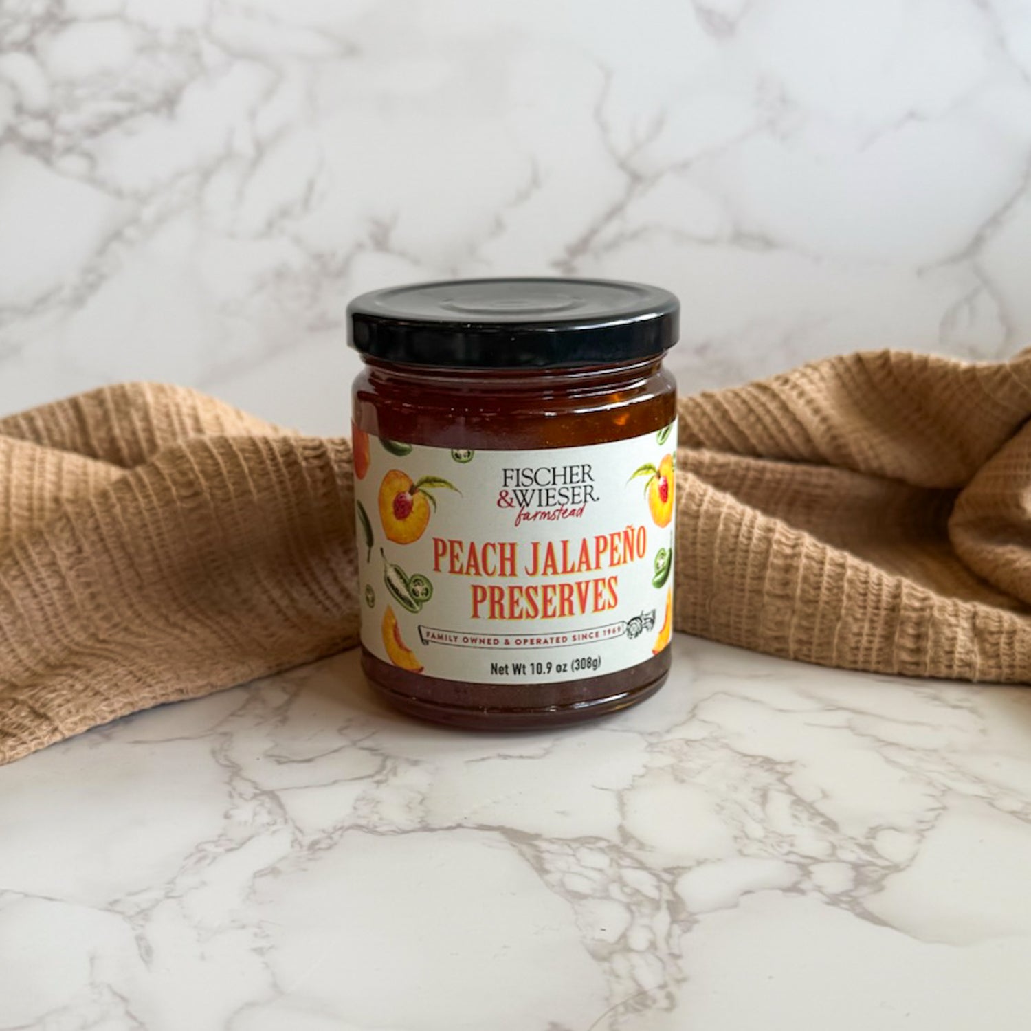 Jalapeno Peach Preserves 7.75 oz.