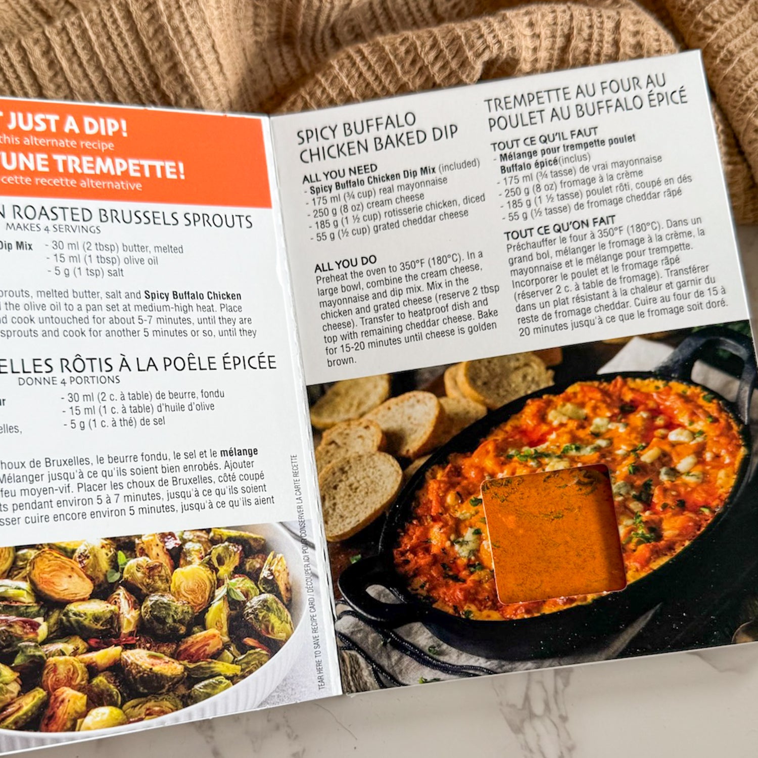 Spicy Buffalo Chip Dip Mix