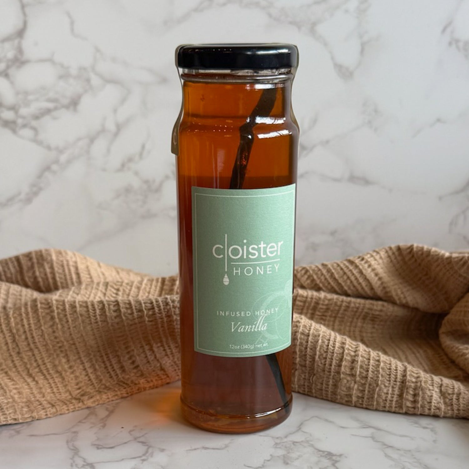 Vanilla Infused Honey 12 oz.