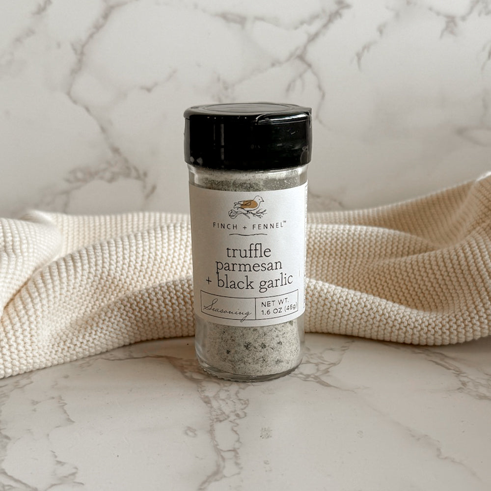 Truffle Parmesan + Black Garlic Seasoning
