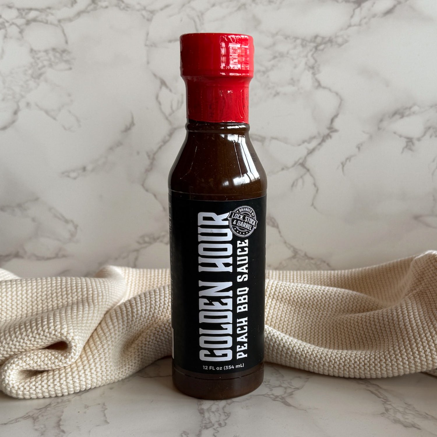 Golden Hour Peach BBQ Sauce