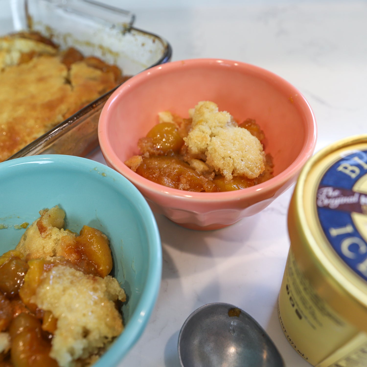 Peach Balsamic Vinegar Peach Cobbler
