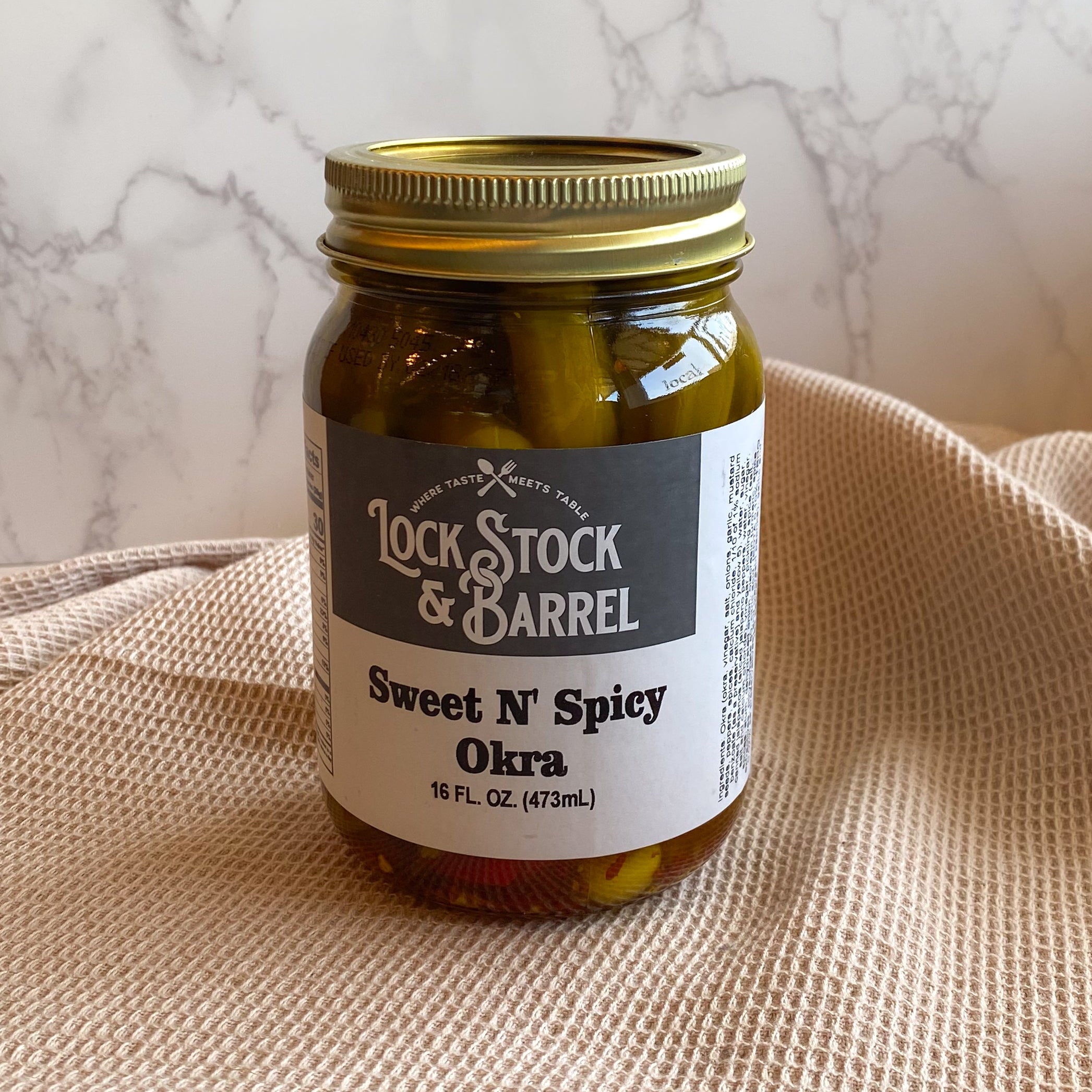Sweet N' Spicy Okra