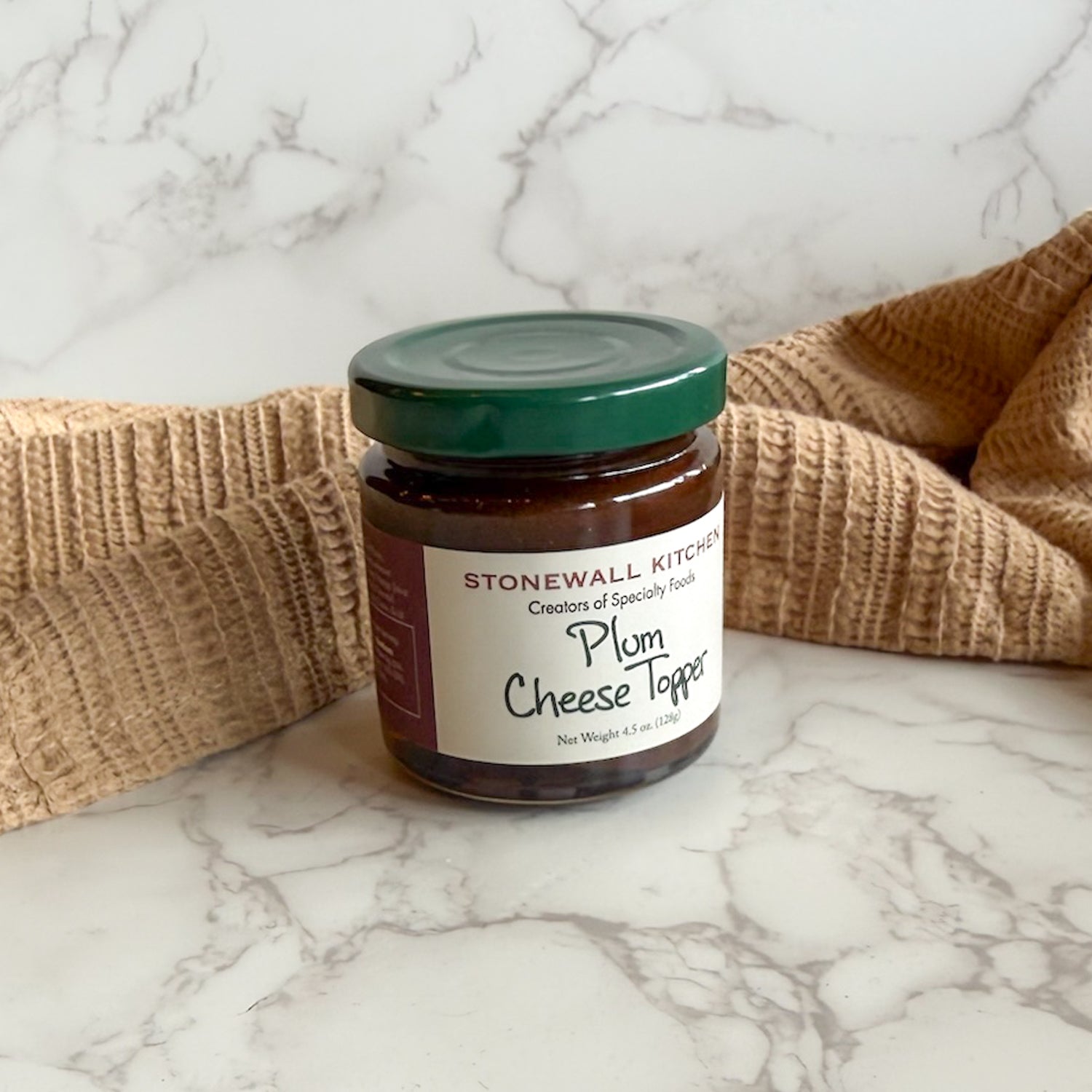 Plum Jam Cheese Topper