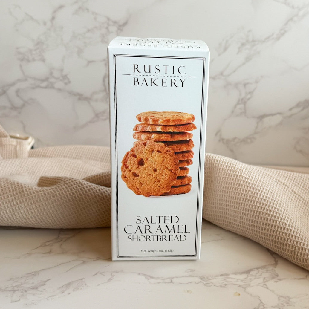 Salted Caramel Shortbread Cookies