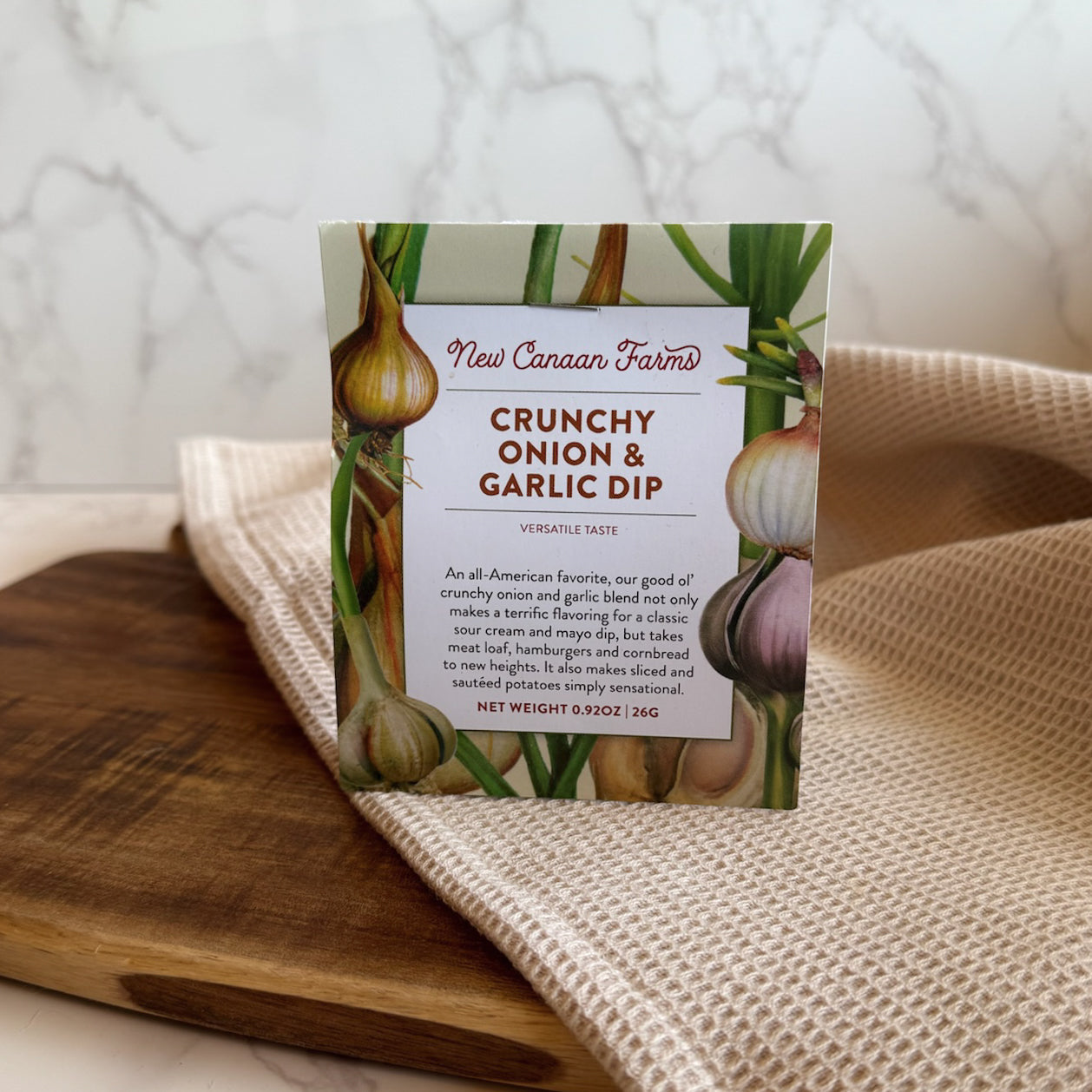 Crunchy Onion & Garlic Dip Mix