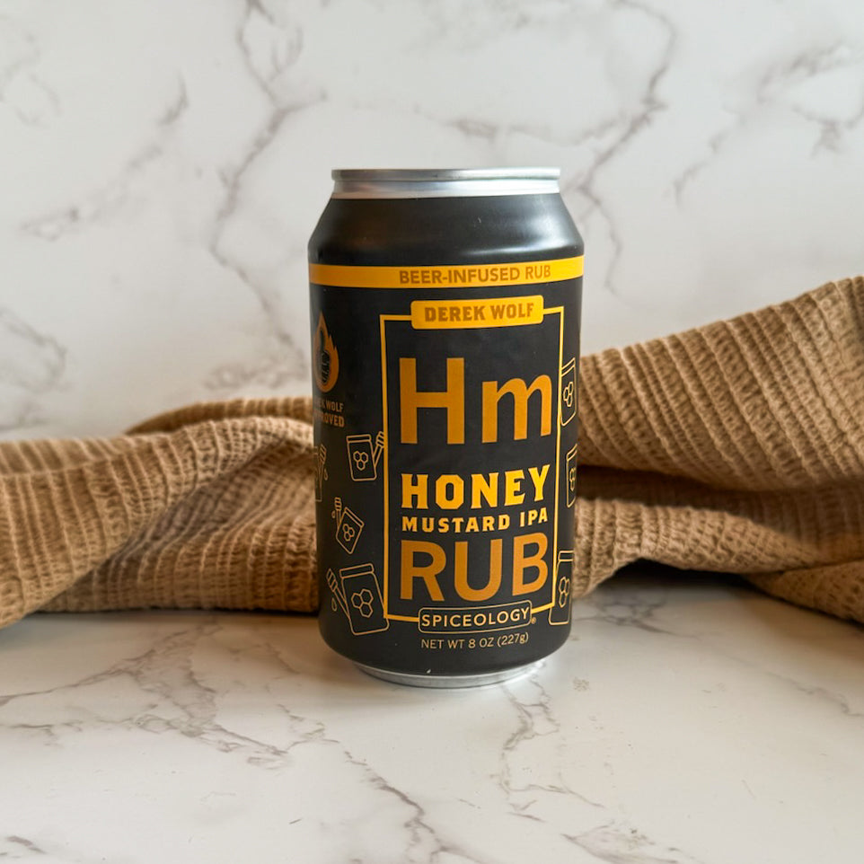 Honey Mustard IPA Rub Beer Can