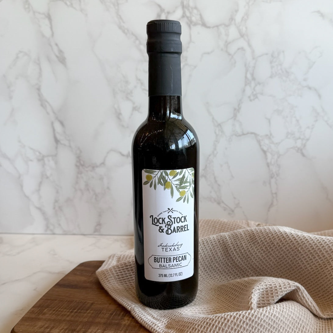 Butter Pecan Dark Balsamic Vinegar 375ml