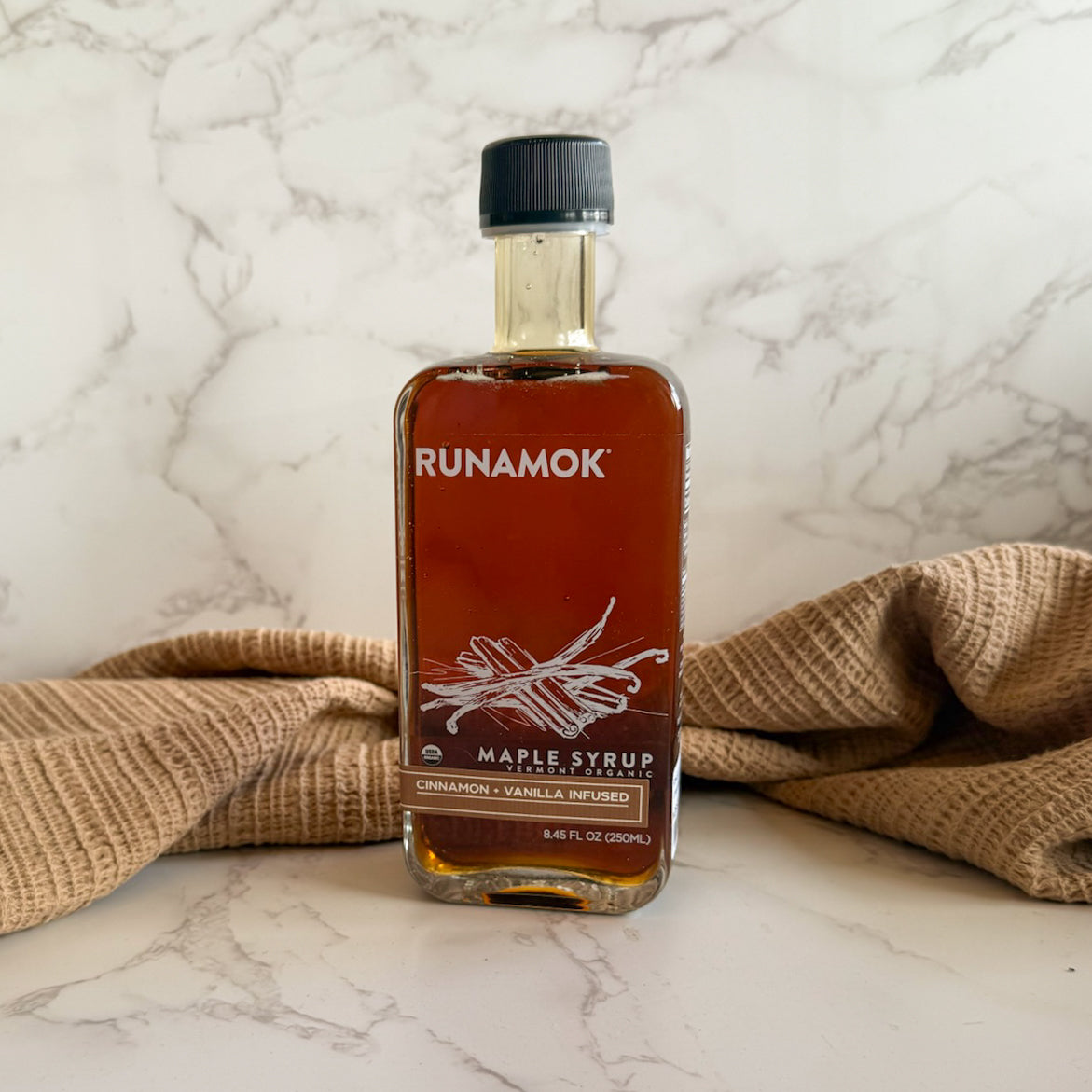 Cinnamon + Vanilla Infused Maple Syrup