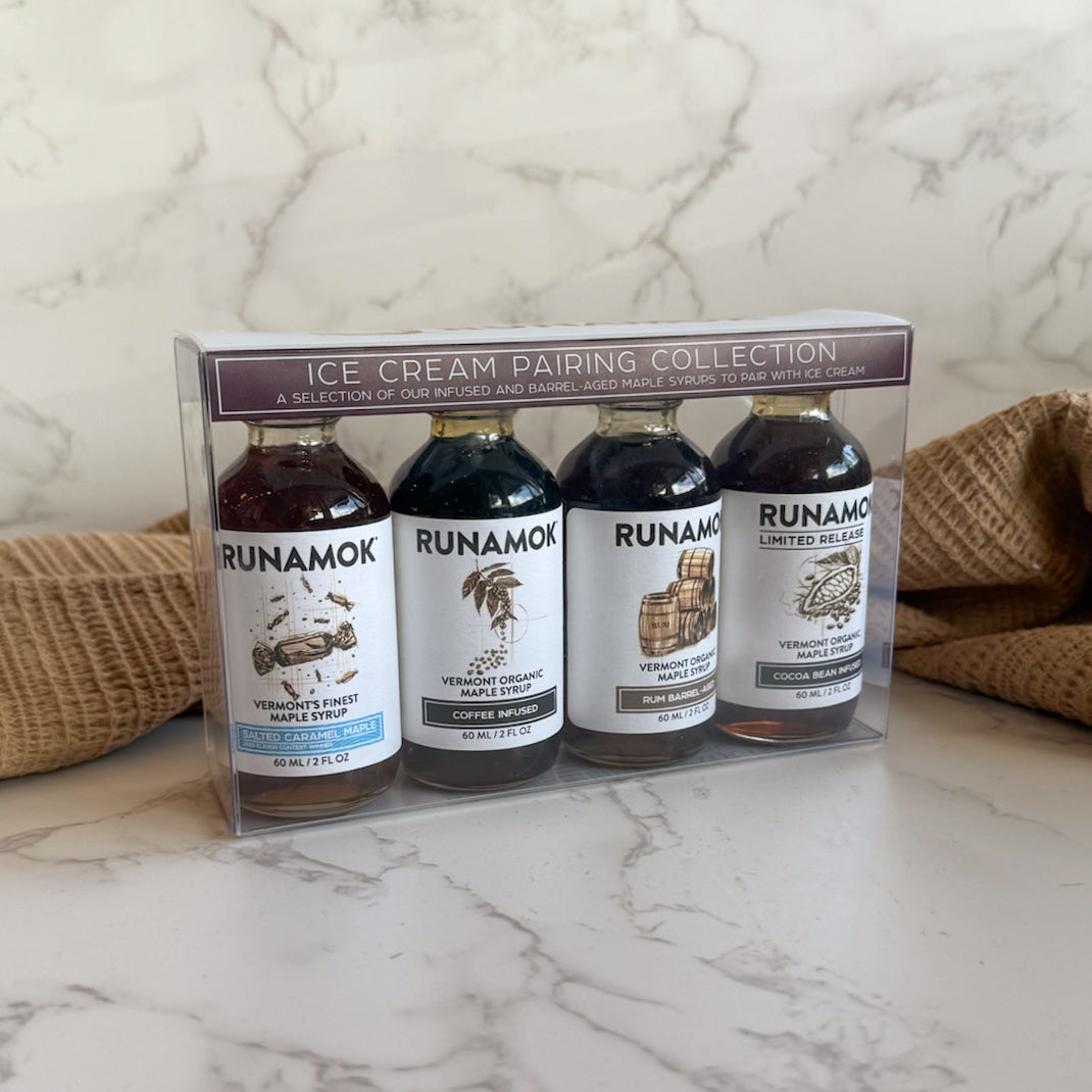 Ice Cream Pairing Maple Syrup Collection