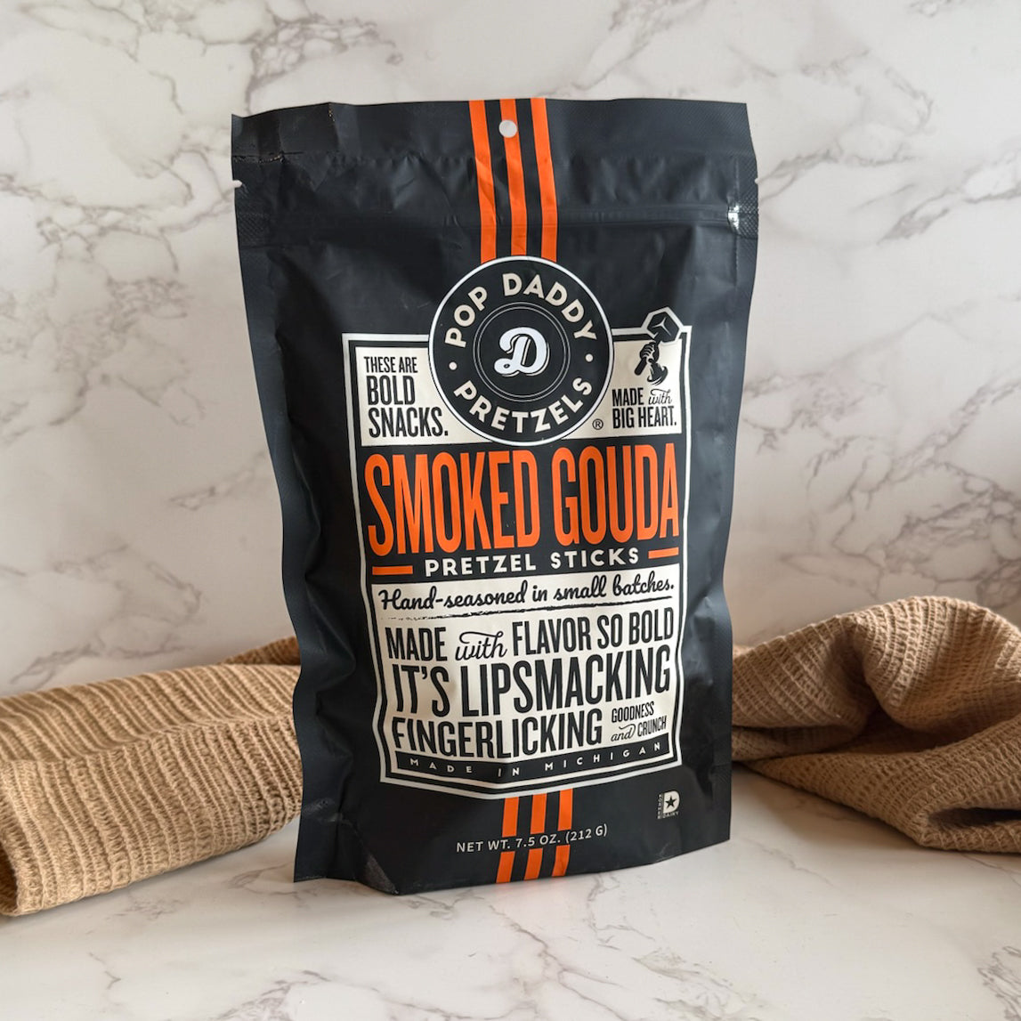 Smoked Gouda Pretzels