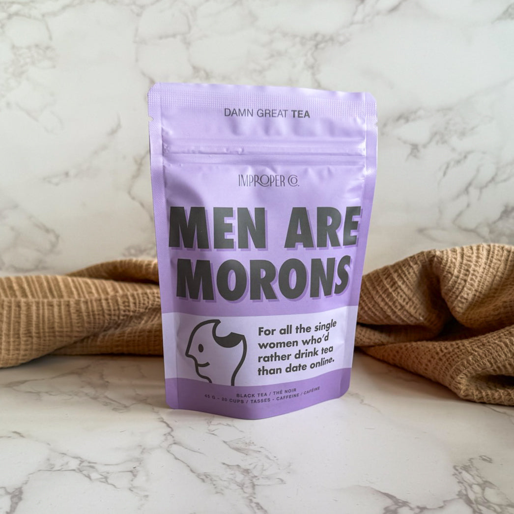 Men Are Morons Black Loose Leaf Tea