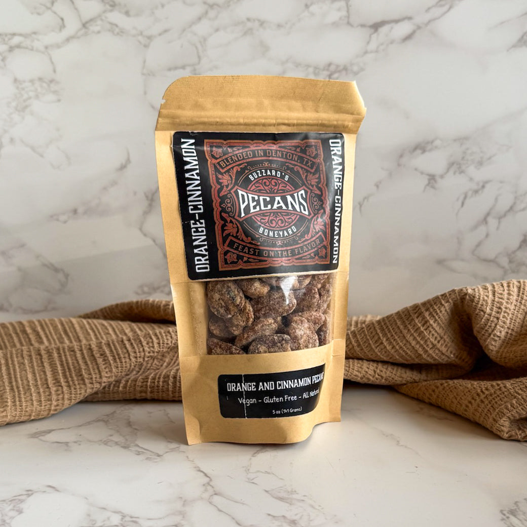 Grandma's Orange Cinnamon Pecans
