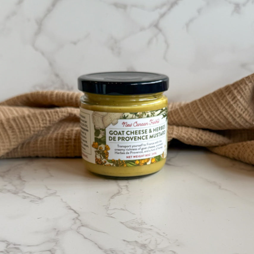 Goat Cheese & Herbes de Provence Mustard