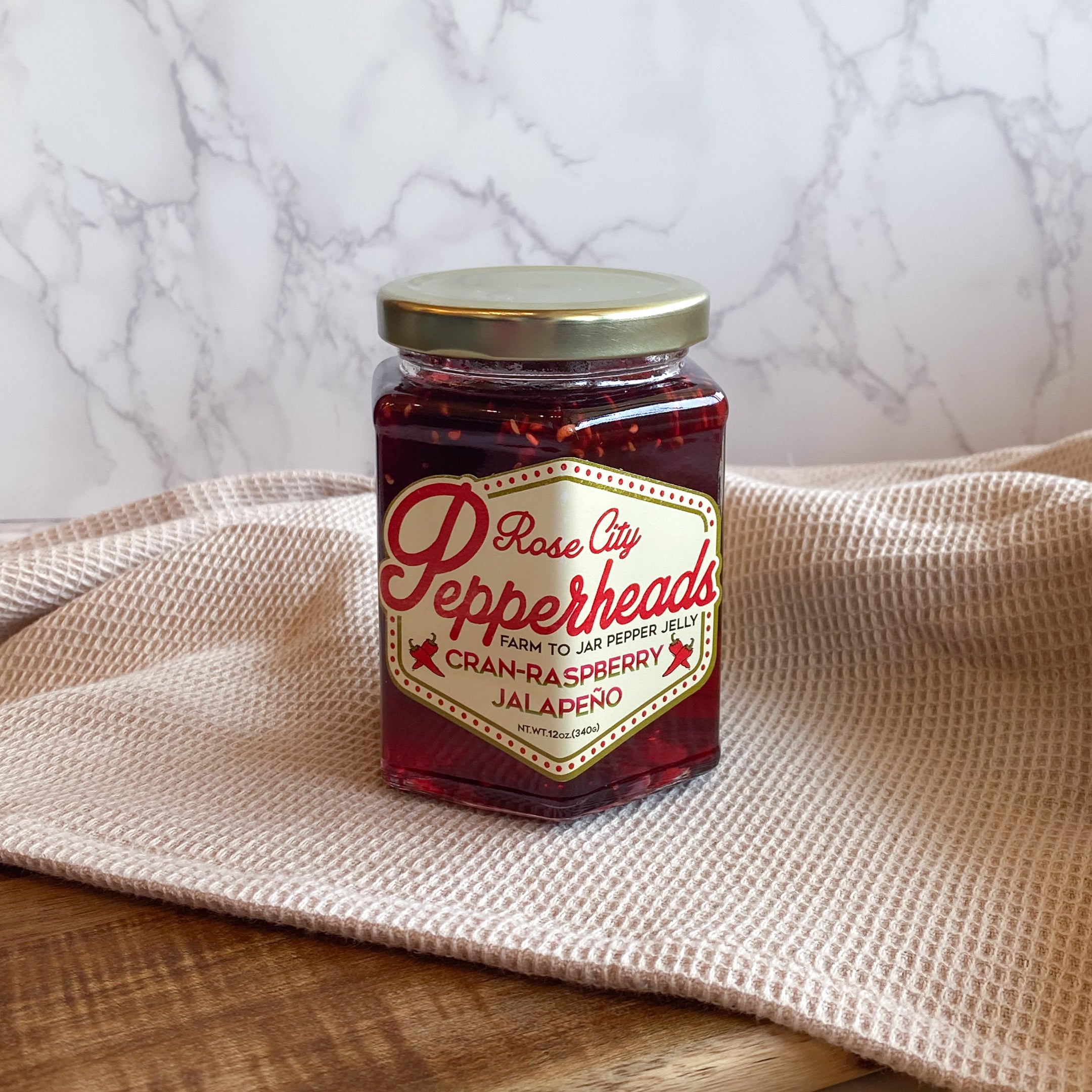 Cran-Raspberry Jalapeño Pepper Jelly