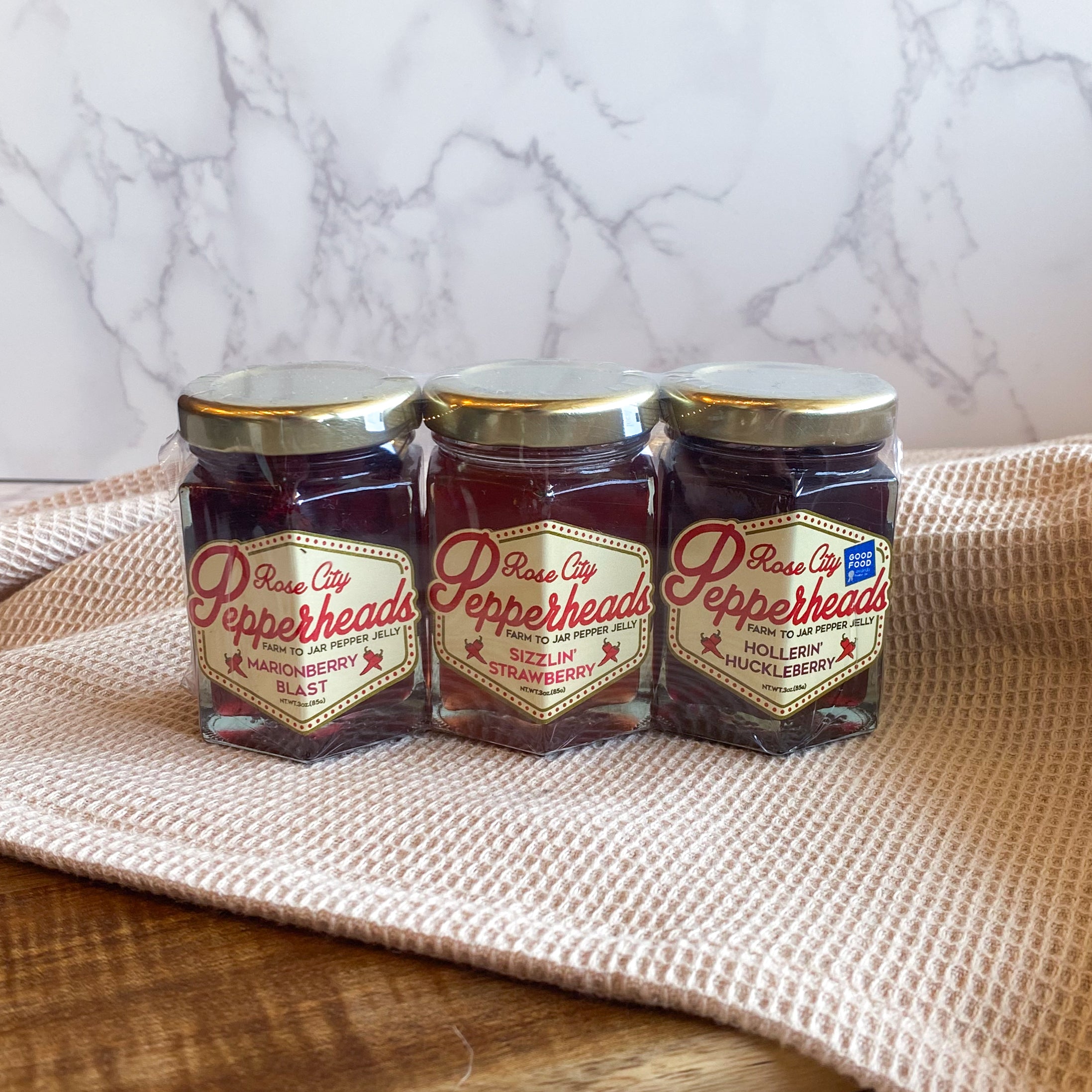 Berry Pepper Jelly Trio