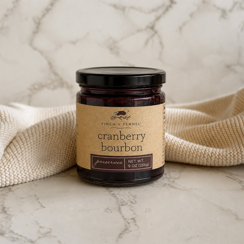 Cranberry Bourbon Preserves