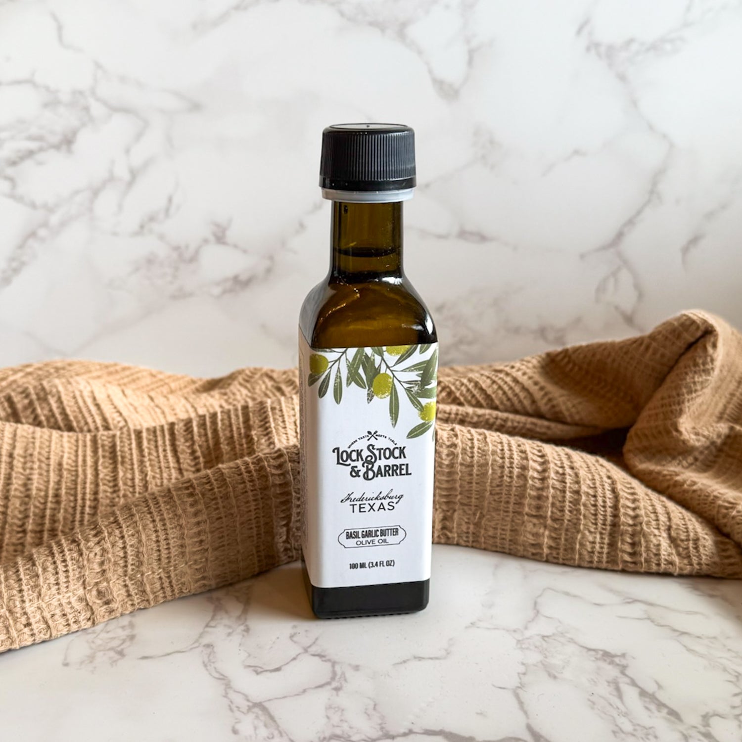 Basil Garlic Butter Olive Oil 100ml