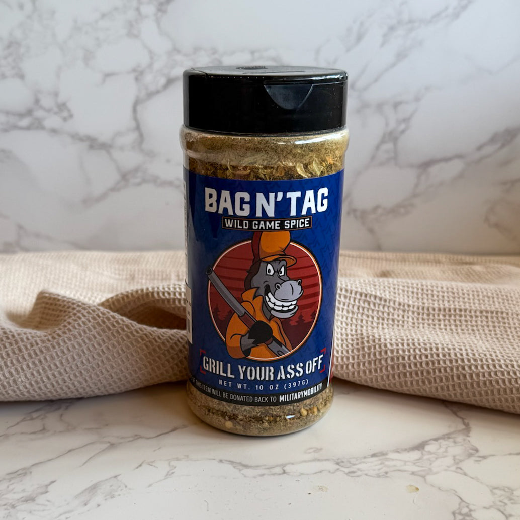 Bag N' Tag Wild Game Seasoning – Bold & Smoky Grill Blend