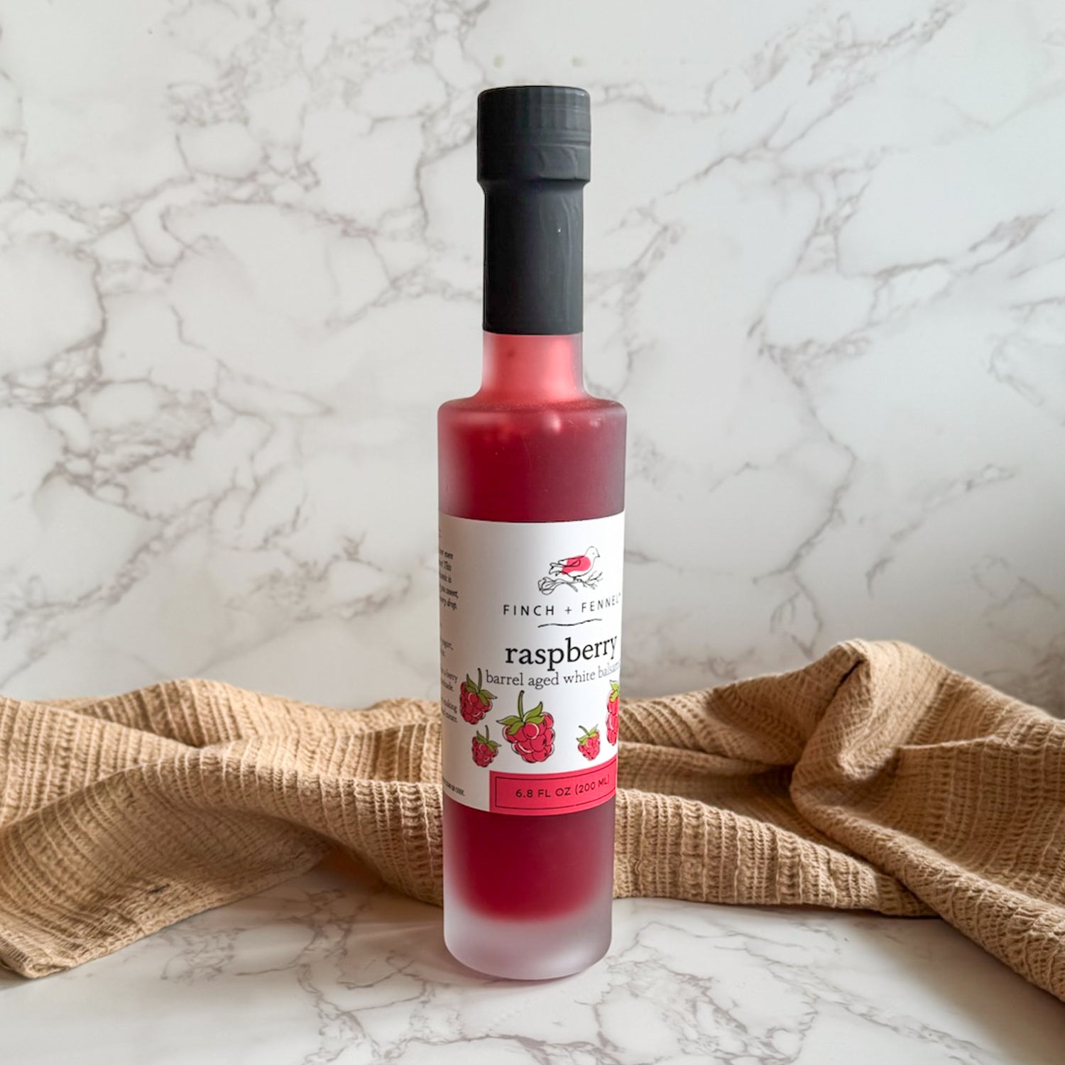 Raspberry Barrel Aged White Balsamic Vinegar