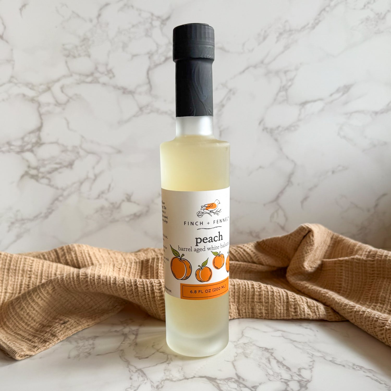 Peach Barrel Aged White Balsamic Vinegar