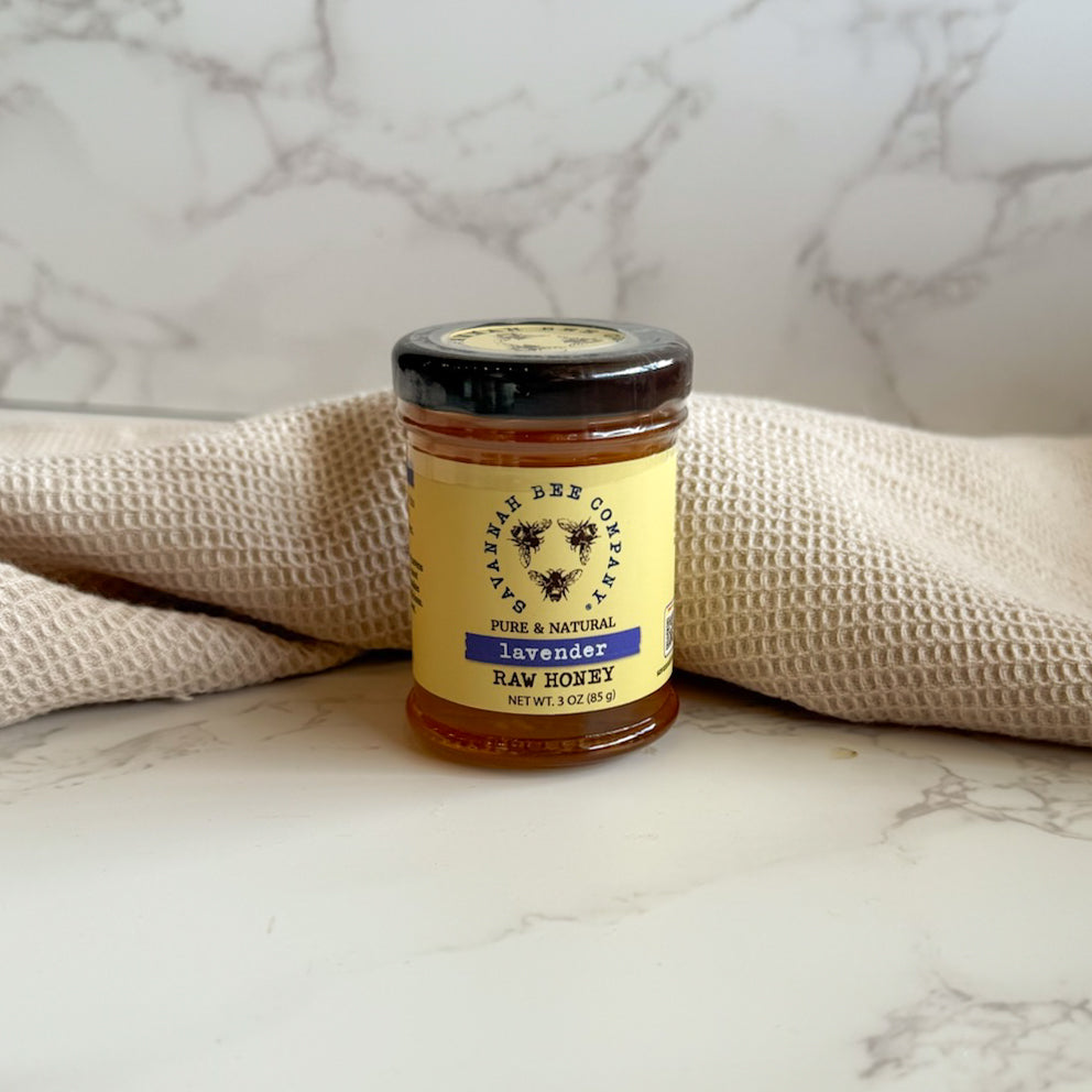 Lavender Raw Honey 3 oz.