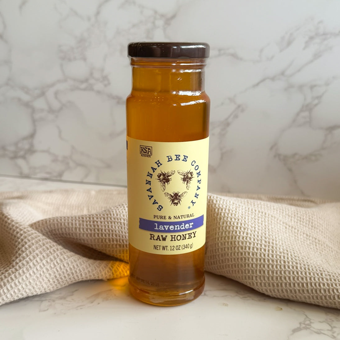 Lavender Raw Honey 12 oz.