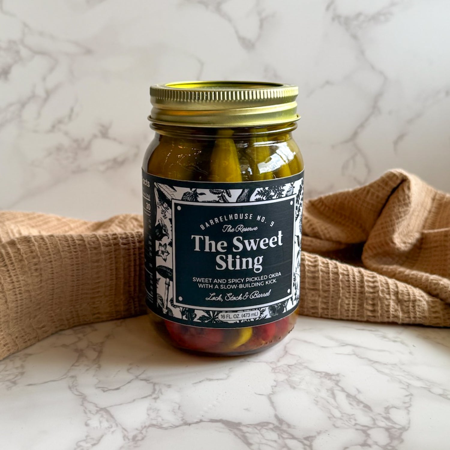 The Sweet Sting Sweet N' Spicy Okra