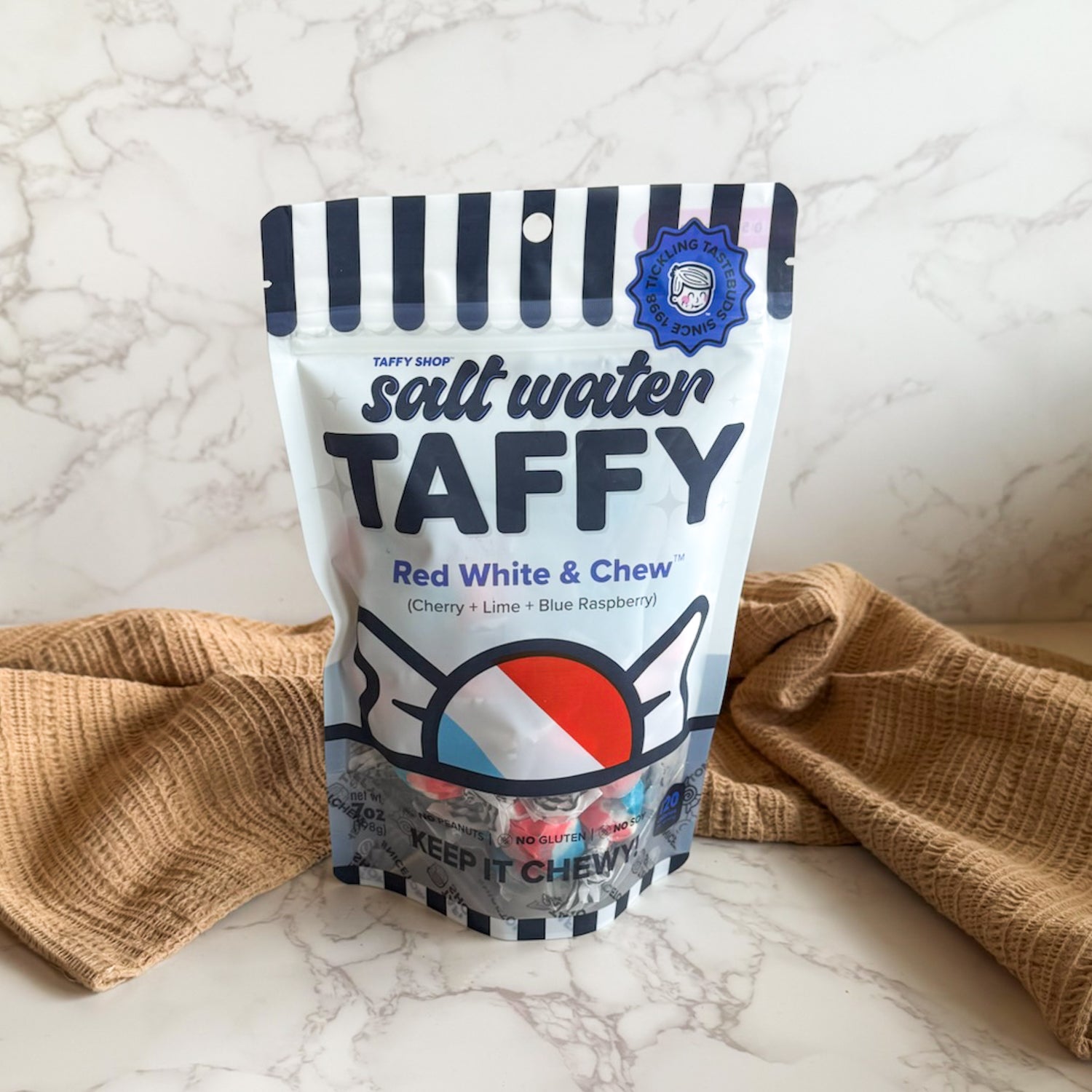 Red White & Chew Taff
