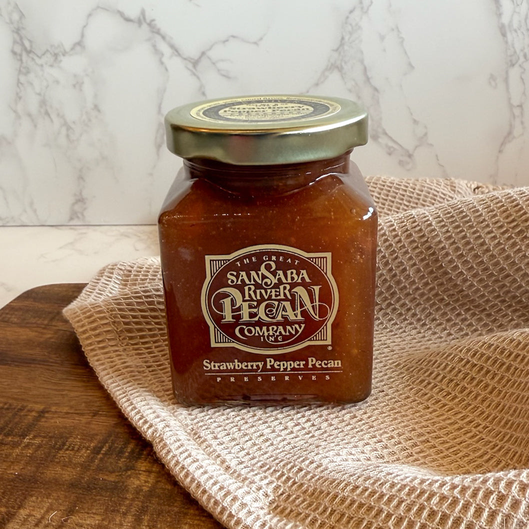 Strawberry Pepper Pecan Preserves