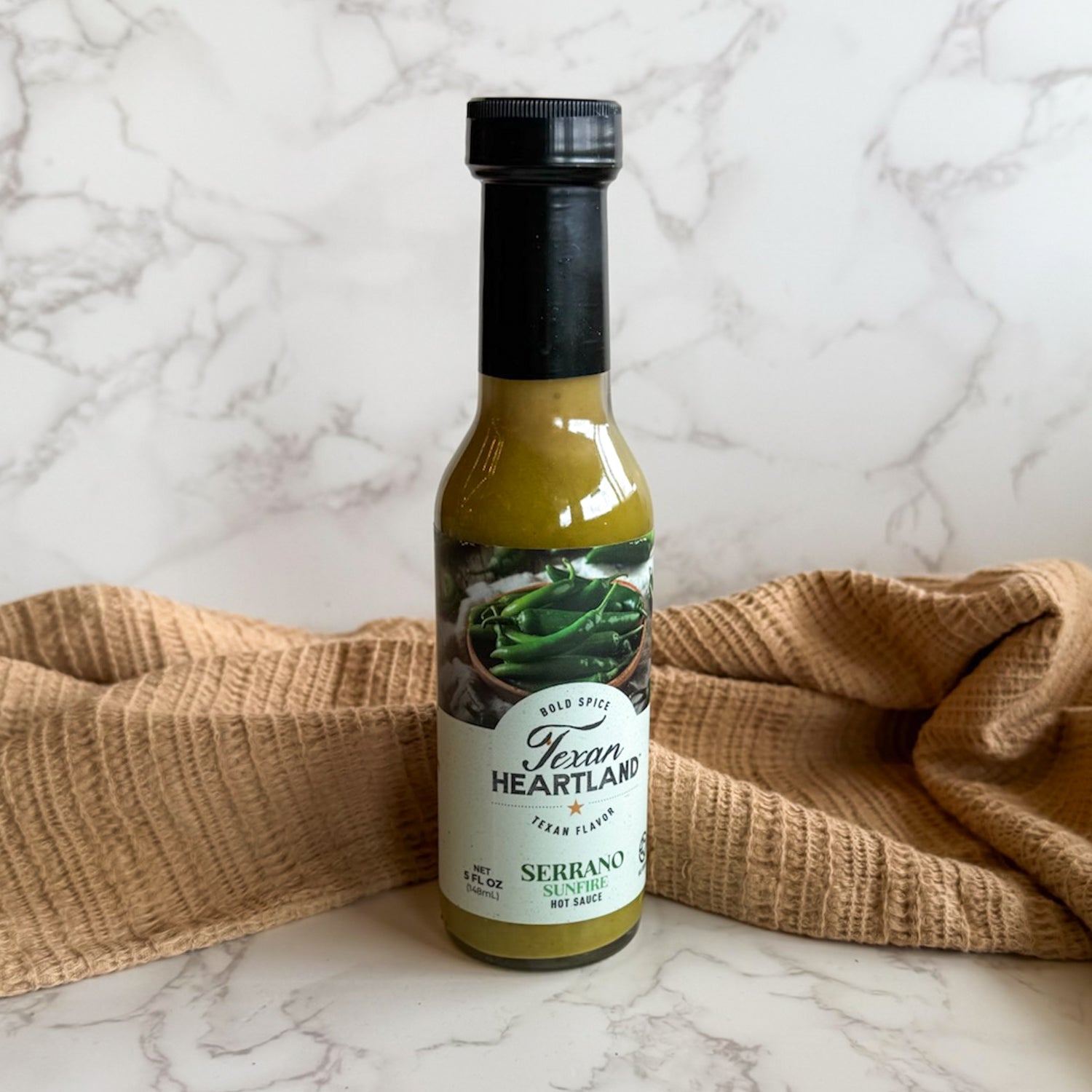 Serrano Sunfire Hot Sauce