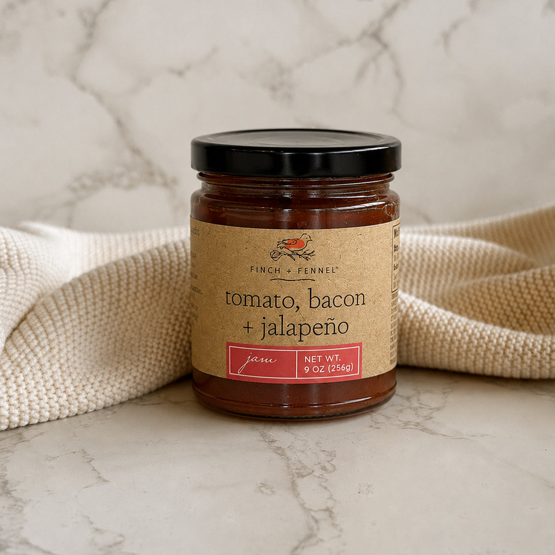 Tomato, Bacon + Jalapeno Jam