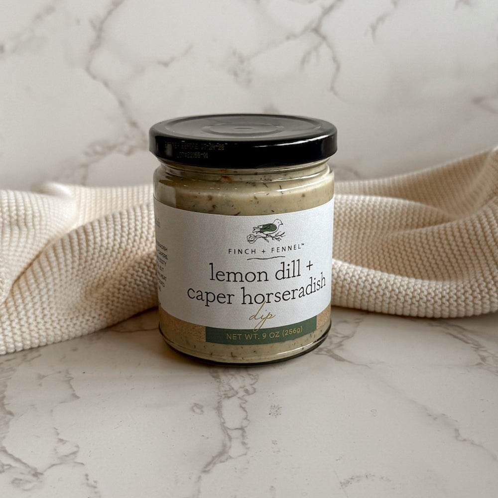 Lemon Dill + Caper Horseradish Dip