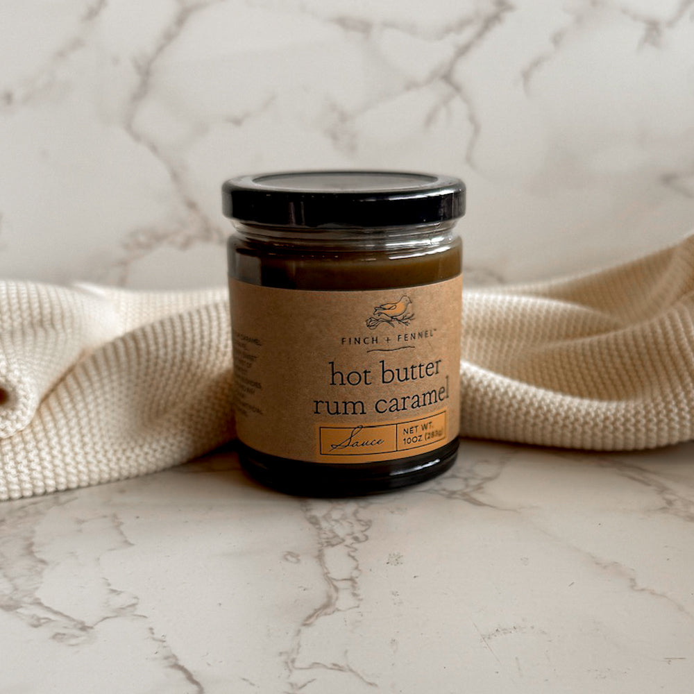 Hot Butter Rum Caramel Sauce